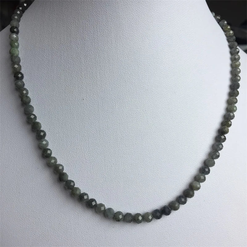 Real Raw Faceted Amethyst Tsavorite Rubellite Tourmaline Turquoise Reiki Chakra Natural Stone Necklace Women Jewelry