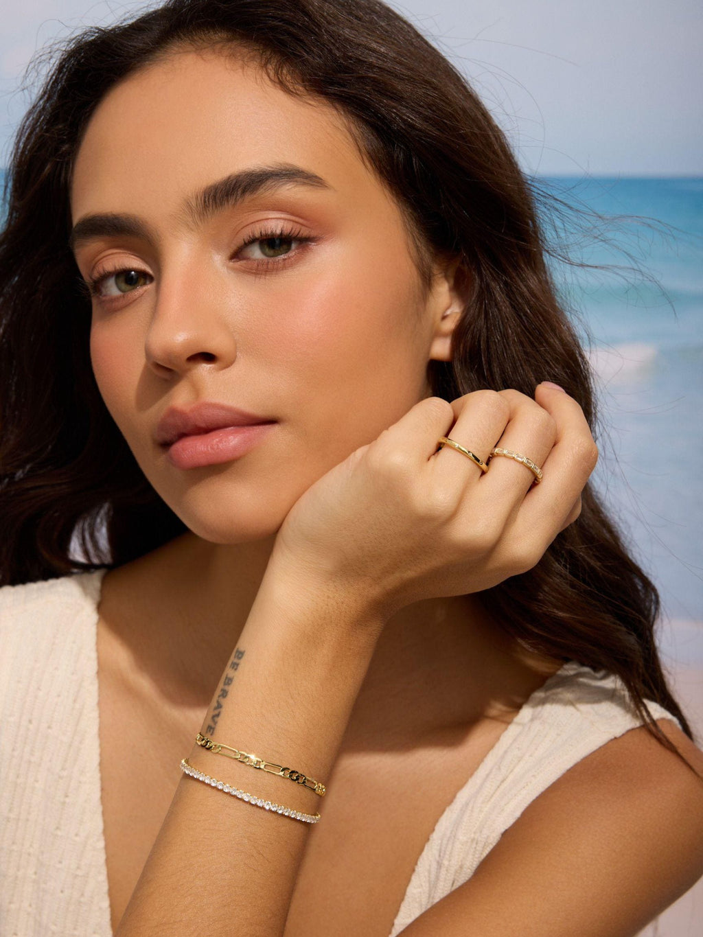 14K Gold Eternity Ring Diamond Ring for Women Wedding Band Stackable Ring Statement Rings Gold Ring Minimalist Ring Mom Gift for Her