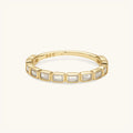 14K Gold Eternity Ring Diamond Ring for Women Wedding Band Stackable Ring Statement Rings Gold Ring Minimalist Ring Mom Gift for Her