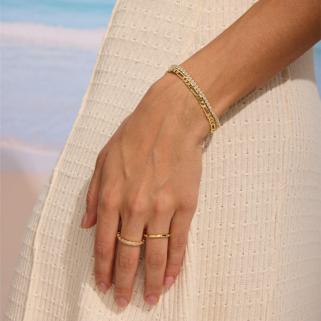 14K Gold Eternity Ring Diamond Ring for Women Wedding Band Stackable Ring Statement Rings Gold Ring Minimalist Ring Mom Gift for Her